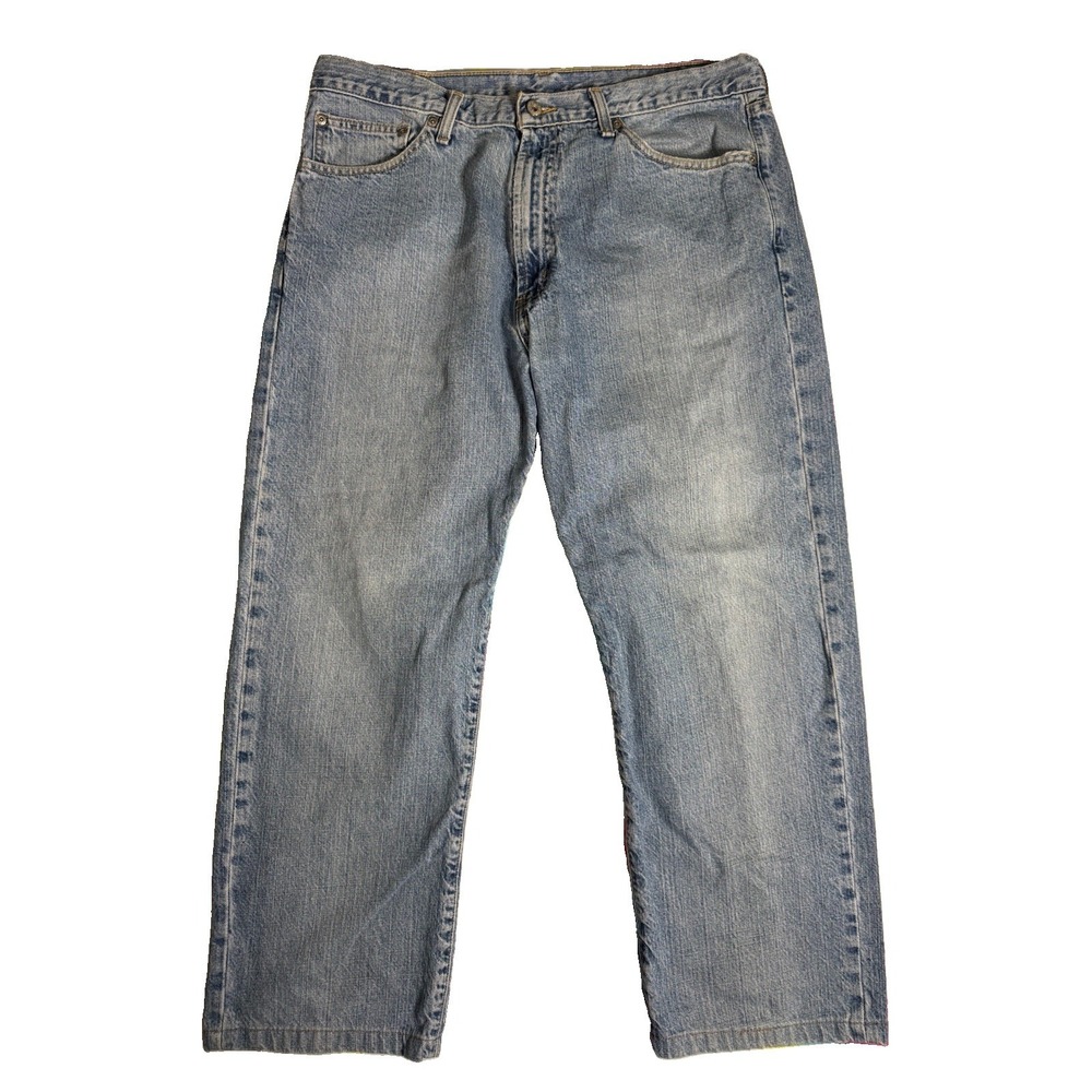 VINTAGE Polo Jeans Co Ralph Lauren Jeans Men 42X32 Blue Denim RL Wolcott 90s Y2K